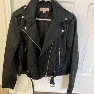 Faux leather Biker Jacket